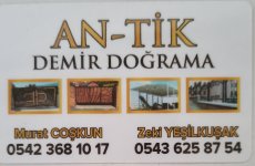 AN-TİK Demir Doğrama - Firma Logosu