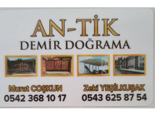 AN-TİK Demir Doğrama