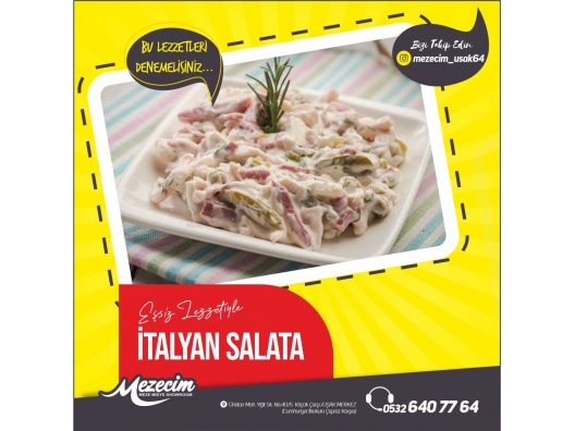 İtalyan Salata - Mezecim Meze Midye Showroom