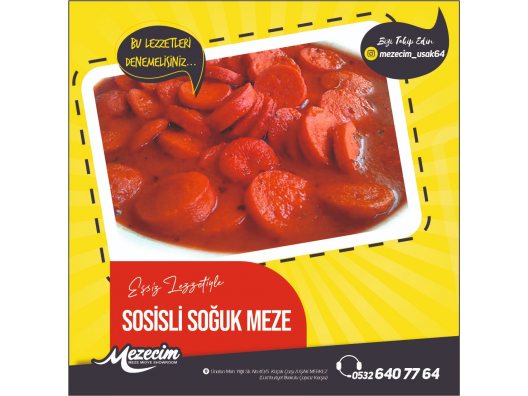 Sosisli - Mezecim Meze Midye Showroom