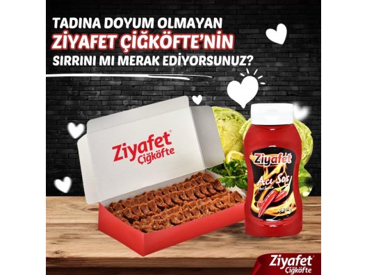 1 KG ÇİĞKÖFTE - Ziyafet Çiğköfte Kemalöz